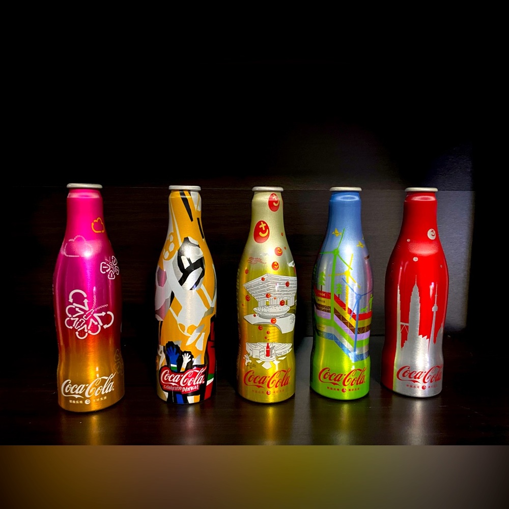 2010 Official Shanghai Expo Coca Cola Aluminum Bottle